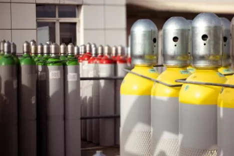 Gasflasche Kalibriergas