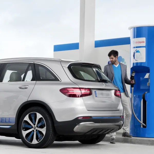 Wasserstoffmobilität - Wasserstofftankstelle